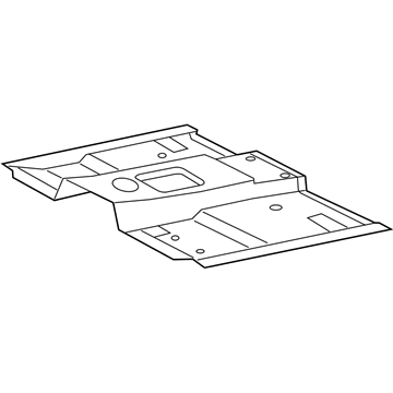 Ford 5L2Z-7811135-AA Pan Assembly - Floor Front