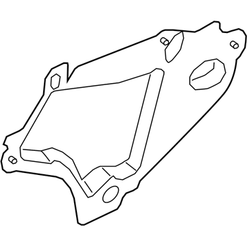 Ford DT1Z-61237A04-D Shield - Water Splash