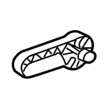 Ford 6E5Z-5461198-AAA Release Handle, Passenger Side 6E5Z-5461198-AAA Ford Release Handle, Passenger Side Illustration 1 of 1