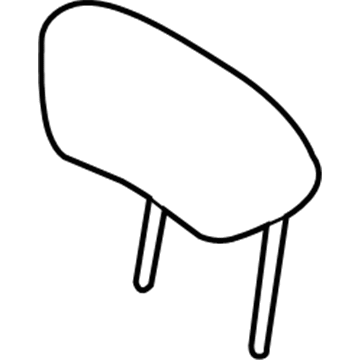 Mercury BN7Z-54611A08-AA Head Rest Assembly