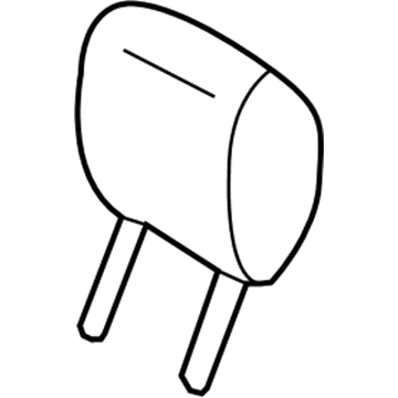 Lincoln FL7Z-78611A08-AC Head Rest Assembly