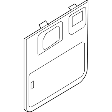 Ford 2C2Z-1545220-AAF Panel - Door Trim Lower