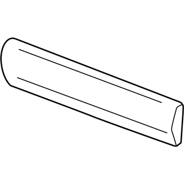 Ford 3L2Z-3520878-BAPTM Molding - Door Outside