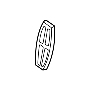 Lincoln LL7Z-8213-A Emblem Assembly - Radiator Grille