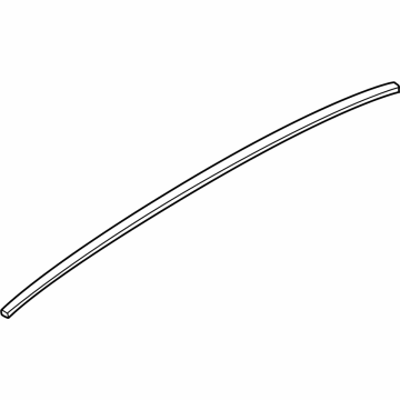 Lincoln R2TZ-5843720-B Upper Weatherstrip