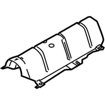 Ford AG1Z-74112B32-A Heat Shield, Rear AG1Z-74112B32-A Ford Heat Shield, Rear Illustration 1 of 1