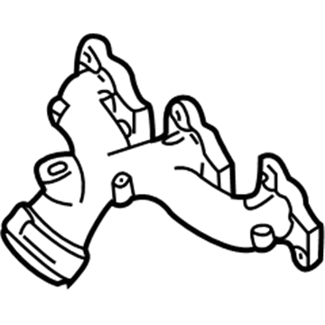 Ford 4F1Z-9430-BA Manifold Assembly - Exhaust