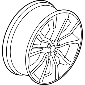 Ford Spare Wheel - GA8Z-1007-A