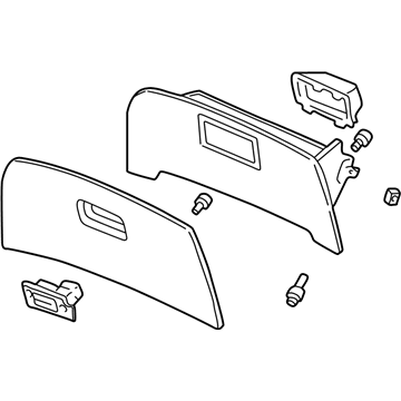 Ford Taurus Glove Box - 3F1Z-54060T10-AAB