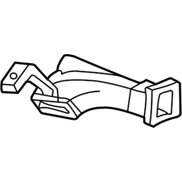 Ford F81Z-18633-AA Duct - Heater Outlet