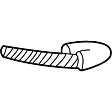 Ford F81Z-19E630-AB Hose - Defroster Nozzle