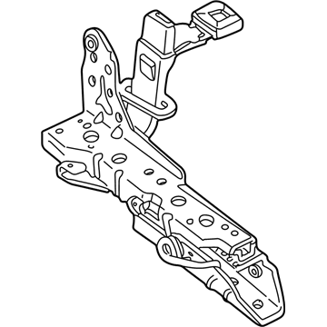 Ford 4W7Z-5461705-AA Seat Track, Outer Driver Side 4W7Z-5461705-AA Ford Seat Track, Outer Driver Side Illustration 1 of 1