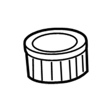 Ford 2C3Z-19834-AA Wheel, Front 2C3Z-19834-AA Ford Wheel, Front Illustration 1 of 1