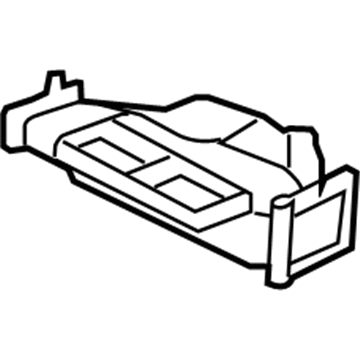 Lincoln 2L1Z-18C433-AA Duct - Heater Outlet