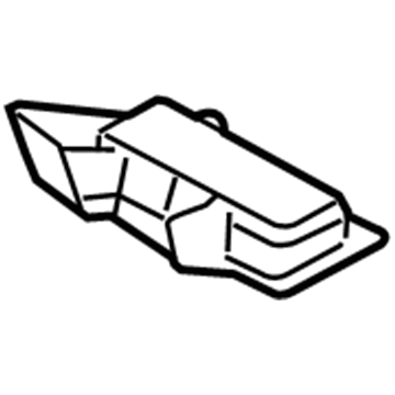 Lincoln 2L1Z-18B299-AA Cover - Heater Blower