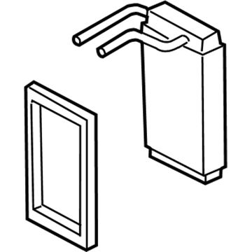 Lincoln H2MZ-18476-P Heater Assembly - Less Radiator