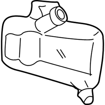 Ford 4C2Z-8A080-BC Tank Assembly - Radiator Overflow
