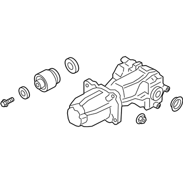 Ford MU7Z-4000-D Axle Assembly - Rear