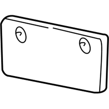 Ford F87Z-17A385-AAA Bracket - License Plate