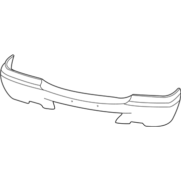 Ford XL5Z-17757-APTM Bumper Assembly - Front