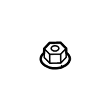 Mercury -W712334-S442 Nut