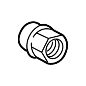 Ford 6C2Z-1012-BA Nut - Wheel