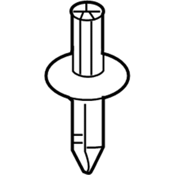 Lincoln DP5Z-6N958-A Retainer - Engine Cover - Fastener