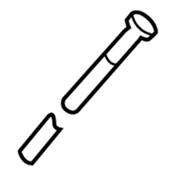 Ford Antenna Mast - F1TZ-18A886-A