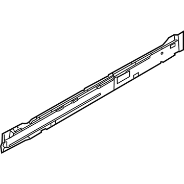 Ford 4W7Z-5410110-BA Sidemember, Inner Passenger Side 4W7Z-5410110-BA Ford Sidemember, Inner Passenger Side Illustration 1 of 1