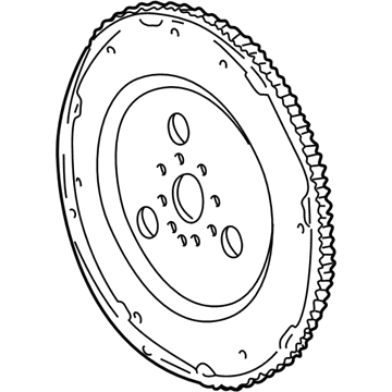 Ford F6DZ-6375-A Flywheel Assembly