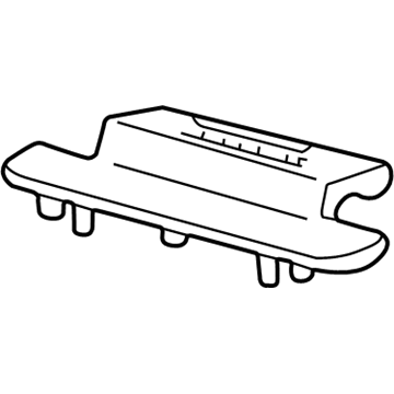 Lincoln XW4Z-5413228-AAD Plate - Door Scuff