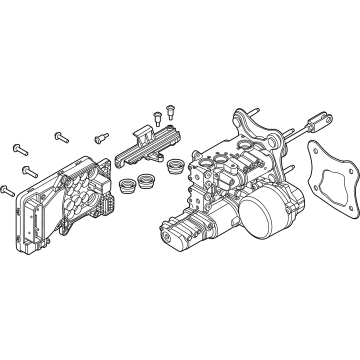 Lincoln PL1Z-2005-A Booster Assembly - Brake