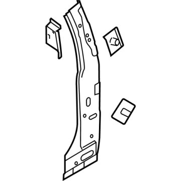 Ford LC3Z-1640476-A Panel - Back