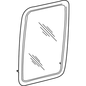 Ford 6L5Z-1329700-DA Glass - Quarter Window