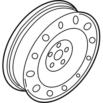 Ford 5G1Z-1007-AA Wheel Assembly