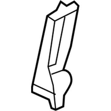 4L3Z-15219A07-AA Ford Baffle, Driver Side Illustration 1 of 1