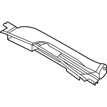 Lincoln LX6Z-9A624-A Tube - Air Cleaner Intake