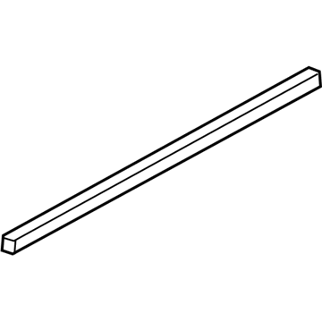 Lincoln 6H6Z-5420758-A Weatherstrip - Door Lower
