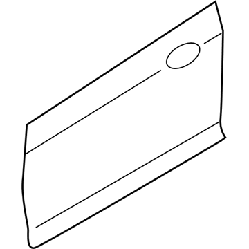 Lincoln 6H6Z-5420200-A Panel Assembly - Door - Outer