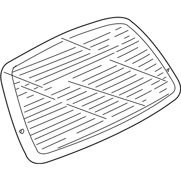 Mercury 3F2Z-1742006-AA Glass - Back Window