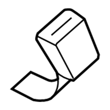Ford 5R3Z-6360044-AAA Buckle Assembly - Seat Belt