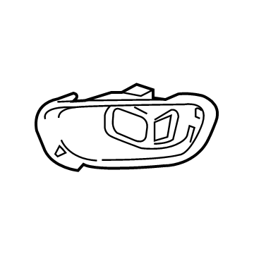 Ford KB3Z-15266-B Bracket - Fog Lamp