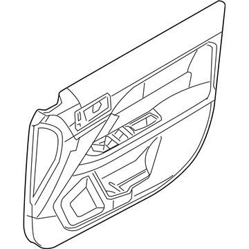 Mercury 8N7Z-5423942-BA Panel Assembly - Door Trim