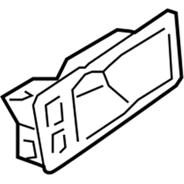 Mercury AE5Z-5422621-AA Escutcheon - Door Inside Handle