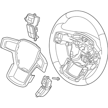 Ford NL1Z-3600-DA Wheel Assembly - Steering