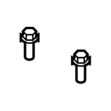 Mercury -W708004-S437M Bolt