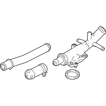 Lincoln FT4Z-8592-E Connection Water Outlet
