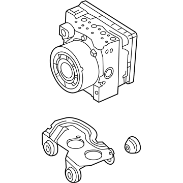 Ford Fusion Brake Fluid Pump - DG9Z-2C405-J