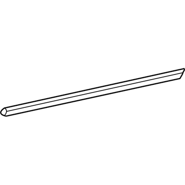Mercury 6L8Z-7820935-AA Molding - Door Outside Belt