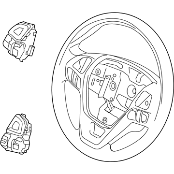 Ford DB5Z-3600-EA Wheel Assembly - Steering